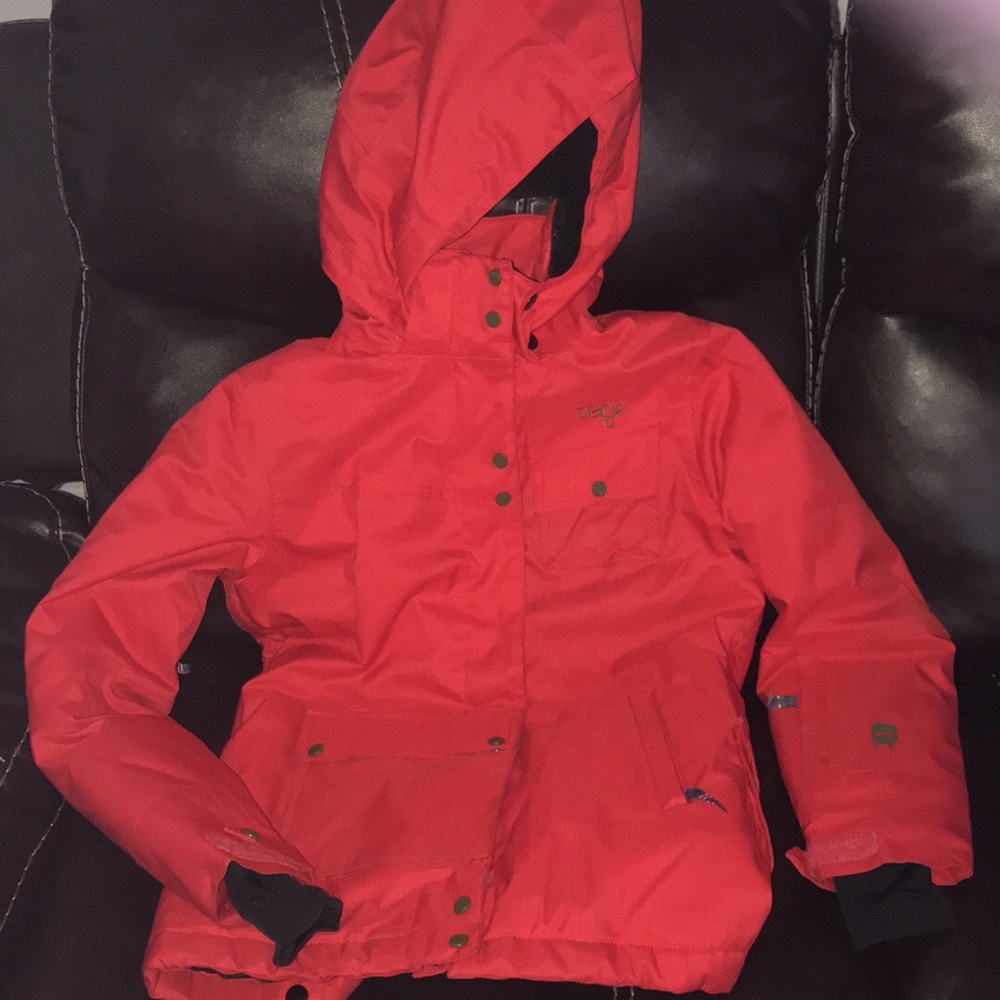 Red Winter Jacket -Youth Size 10